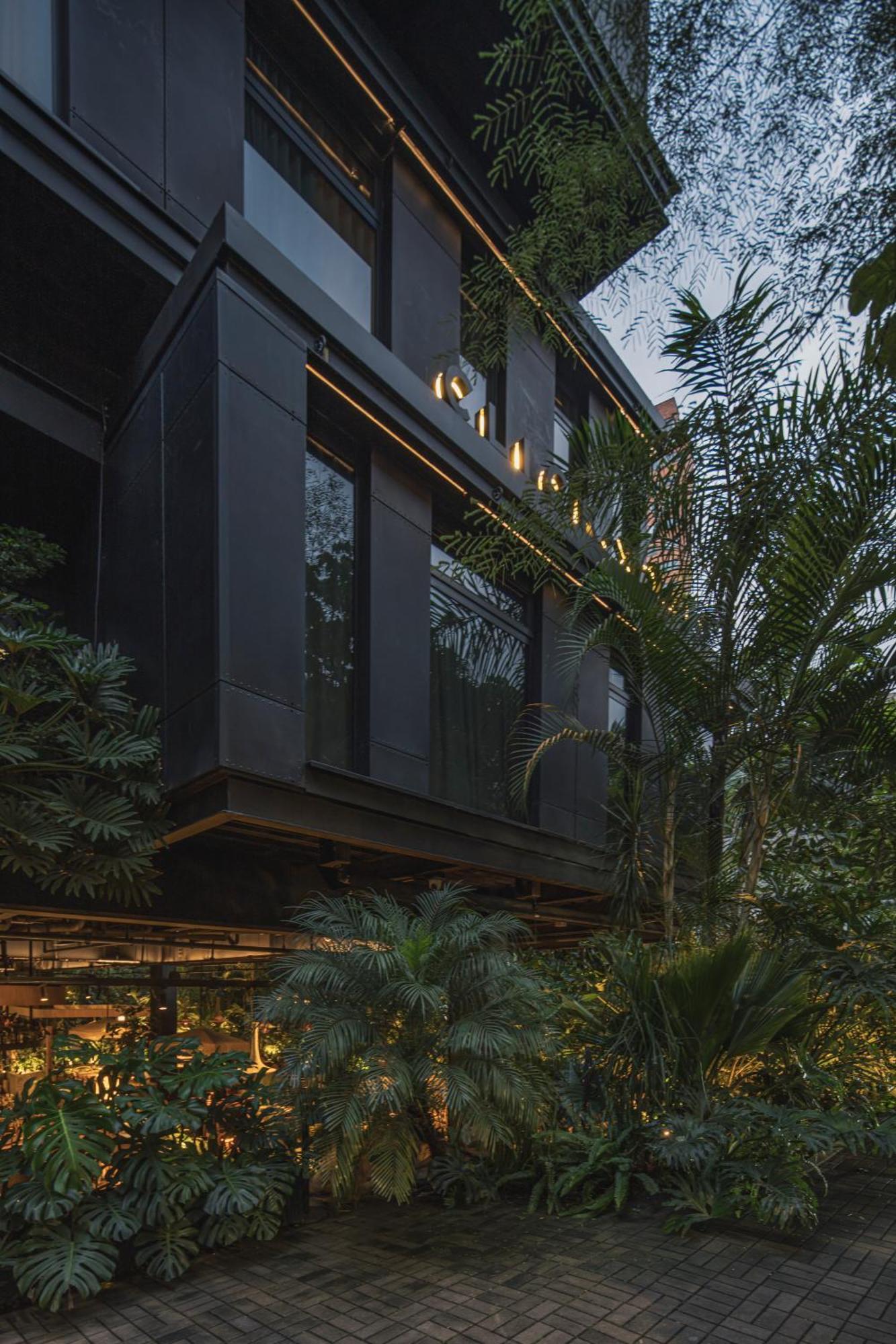 The Click Clack Hotel Medellín Exterior foto The building's facade