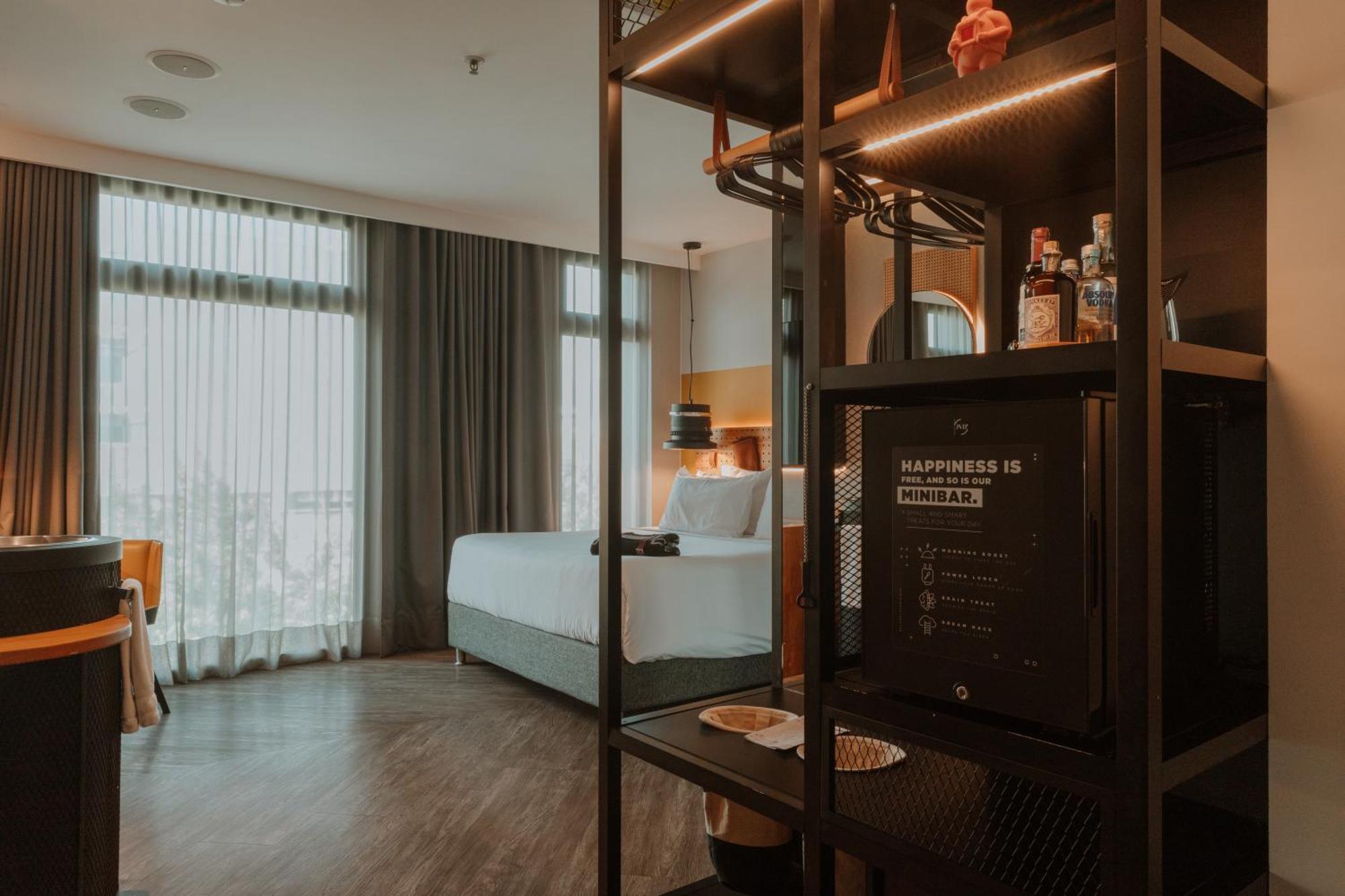 The Click Clack Hotel Medellín Exterior foto A room at the hotel